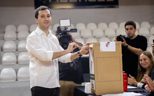 Stefano Di Carlo ganó las elecciones y es el nuevo presidente de River Plate