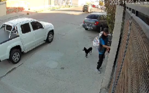 Pasaba pidiendo comida por las casas y terminó robando