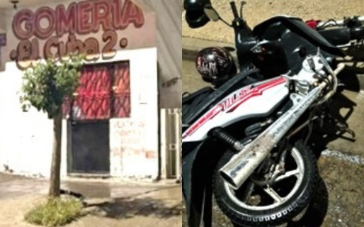 Lo golpearon y quisieron robarle la moto, pero desistieron al reconocerlo