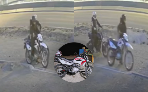 «No podemos hacer nada más que esperar»: la frustración tras el robo de su moto en Palazzo