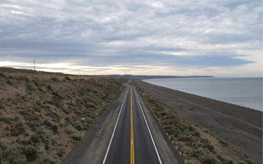 Alerta roja por vientos: Vialidad Nacional restringe la circulación en varias rutas de Chubut este lunes