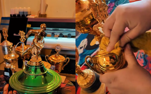 “Dona un trofeo”: iniciativa busca recolectar trofeos usados para entregarlos a chicos en eventos deportivos