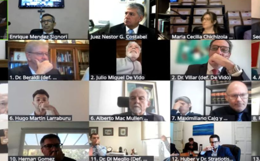 Con Cristina Kirchner conectada por Zoom, empezó el juicio de los Cuadernos de las Coimas