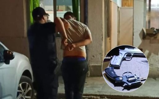 Detenido en el Ceferino: intentó huir y llevaba dos armas escondidas en una campera