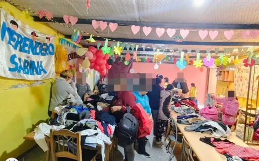 El merendero de Sabina llevará adelante su último ropero solidario del año