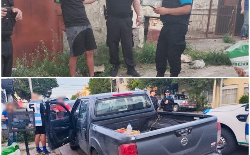 Lo sorprendió robándole la camioneta, forcejearon en la calle y terminó detenido