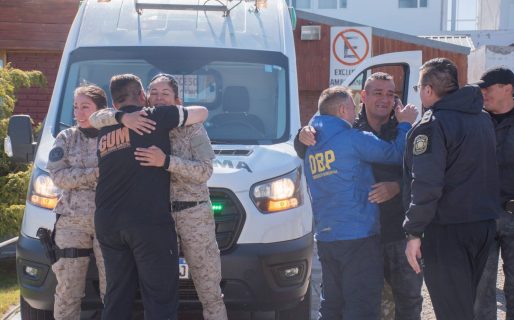 Lágrimas y alivio de la familia y compañeros de María José San Martín: «Es difícil no emocionarse»