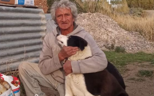 Lanzan una colecta solidaria para Oscar, un jubilado que cuida a más de 30 perros