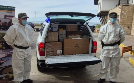 Quemaron más de 65 kilos de droga incautada en un operativo federal en Comodoro