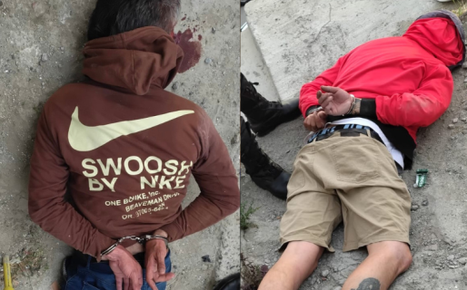 Maniobras peligrosas, fuga y un arma: dos hombres terminaron detenidos tras una persecución