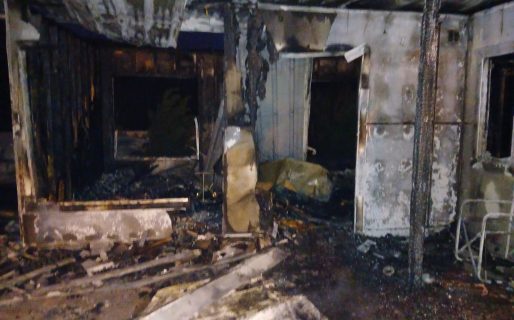 Alarma: Vivienda se incendia en madrugada navideña e investigan posible intencionalidad