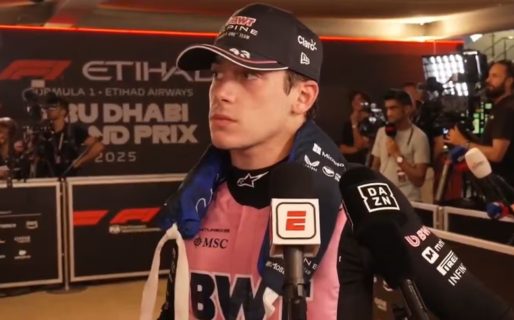 Colapinto se mostró fastidioso tras quedar último en el GP de Abu Dhabi: “Gracias a Dios terminó este año”