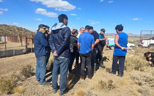 Vecinos de El Faro bloquearon el ingreso de máquinas y avanzan hacia la regularización de tierras