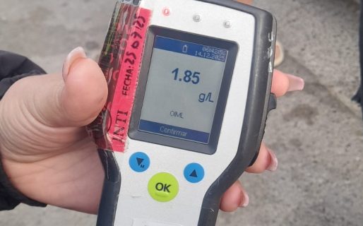 Manejaba borracho, chocó en plena avenida y le secuestraron el auto