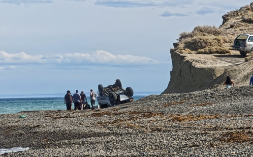 Fueron a dar una vuelta al norte de Comodoro y dieron varias