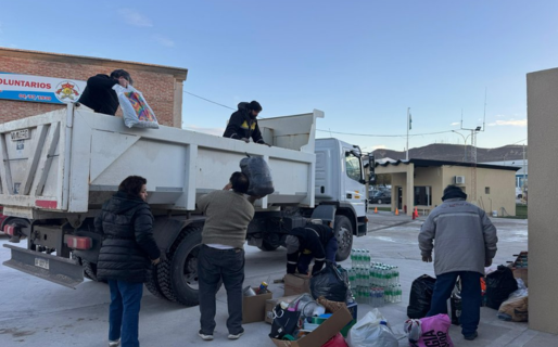 Continúa la colecta solidaria con destino a Gualjaina: piden ayuda con el combustible