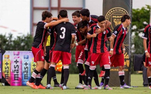 River venció a Atlético Madrid y es el campeón de la Messi Cup