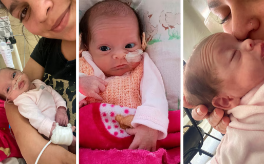 Estaba embarazada de siete meses y no lo sabía: “Entré a la guardia por un dolor en el pecho y salí con una bebé en brazos”