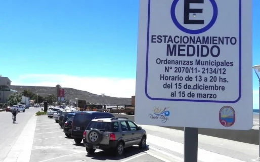 El 15 de diciembre vuelve el Estacionamiento Medido en Rada Tilly