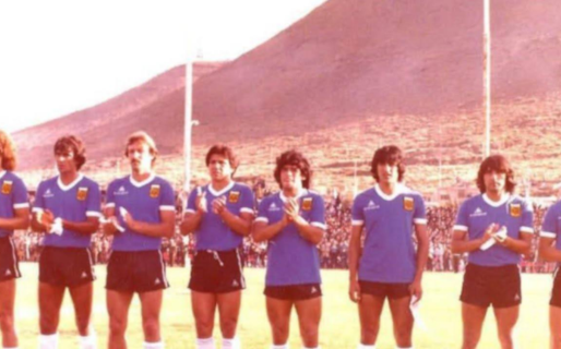 El día que Maradona llegó a Comodoro: un recuerdo inolvidable en la historia deportiva de la ciudad