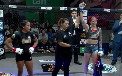 MMA: la comodorense Marlene Balbuena ganó en su debut profesional en Uruguay