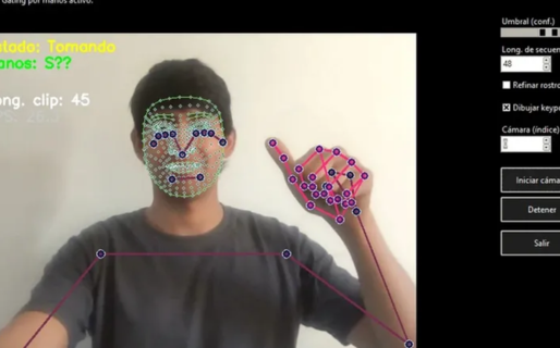 Cuatro estudiantes de Chubut crearon una app que traduce lengua de señas a audio y texto en tiempo real