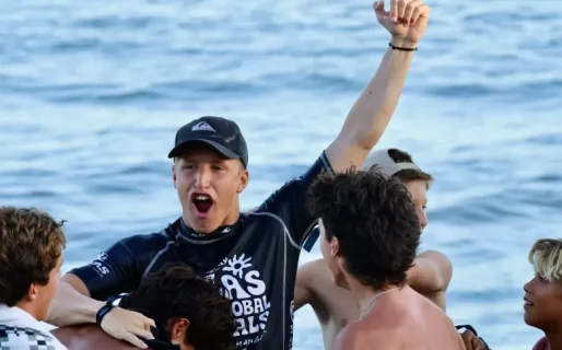 Thiago Passeri es subcampeón mundial : La joya de 16 años que es hijo de un mítico surfista y sueña con ser el primer argentino en la NBA de su deporte