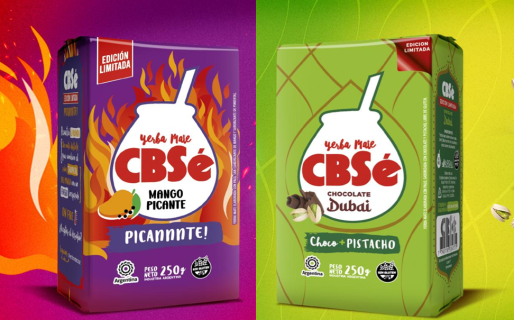 Polémica en redes por una marca que lanzó una yerba picante y otra sabor chocolate Dubai