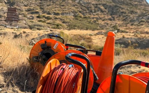 Comenzaron los estudios de tomografía eléctrica para analizar el subsuelo en barrio Médanos