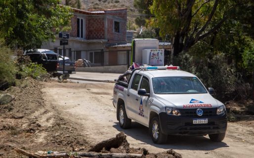 Despliegan un amplio dispositivo de seguridad en el marco de la evacuación de Sismográfica