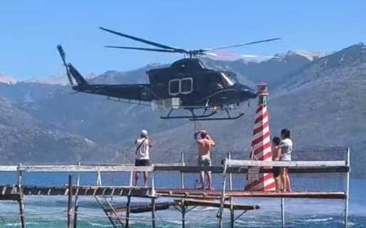 Incendio forestal en Puerto Patriada: trabajan medios aéreos y brigadistas