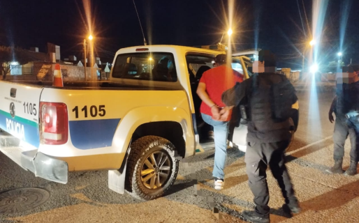 Cayó preso por amenazar de muerte y apuñalar a su pareja