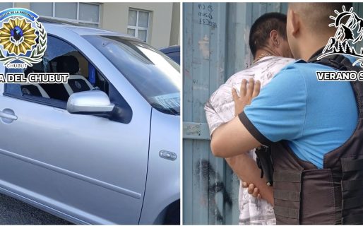 Detuvieron a un hombre tras romper un auto y robar una cartera en la costanera