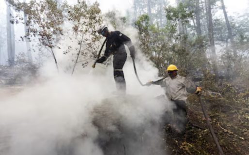 <strong>Los incendios se reavivaron por las altas temperaturas y crece la alerta </strong>