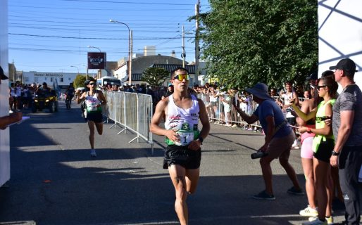 Joaquín Arbe y Florencia Borelli fueron los ganadores de la Corrida de Crónica