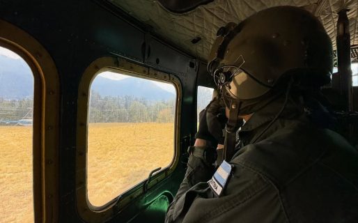 El incendio en el Parque Nacional Los Alerces se mantiene activo con múltiples rebrotes