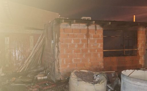 Trágico inicio de año: un hombre falleció en un incendio durante la madrugada