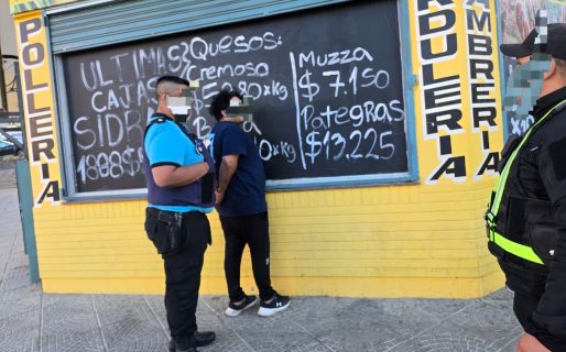 Provocó disturbios, insultó a policías y los invitó a pelear: terminó demorado