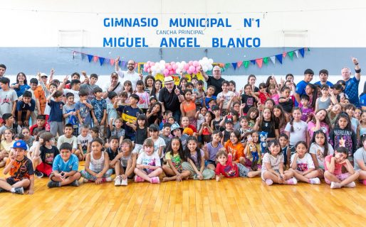 Macharashvili destacó el crecimiento y la organización de las Colonias de Verano