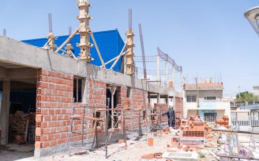 Avanza la ampliación de la Escuela Municipal 2006 y suma nuevas aulas