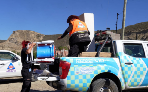 Defensa Civil realiza una incesante tarea para que las familias recuperen sus pertenencias