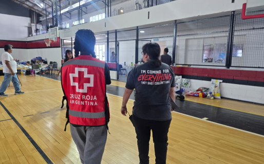 Desplazamiento del Cerro Hermitte: «Es desconcertante para los niños no poder volver a sus hogares»