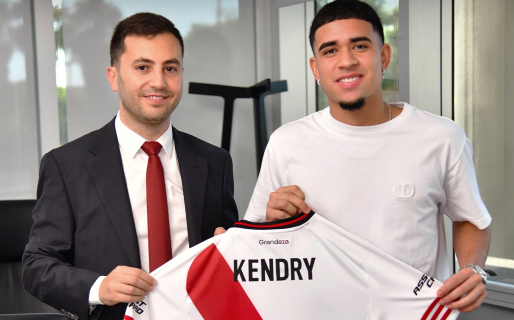 Llegó el tercero: Kendry Páez es refuerzo de River
