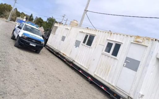 Habilitaron un módulo de control policial en el ingreso a playas de Caleta Córdova