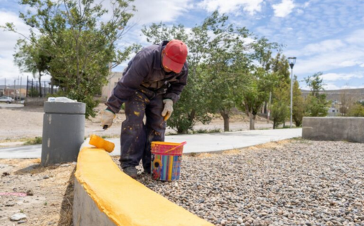 El Municipio intervino la plaza del barrio Quirno Costa