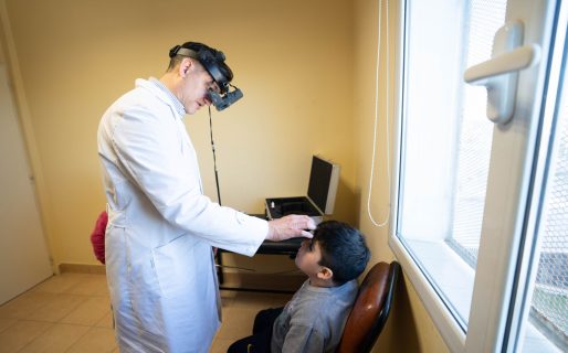 Inicia la campaña gratuita de salud visual en el barrio 9 de Julio