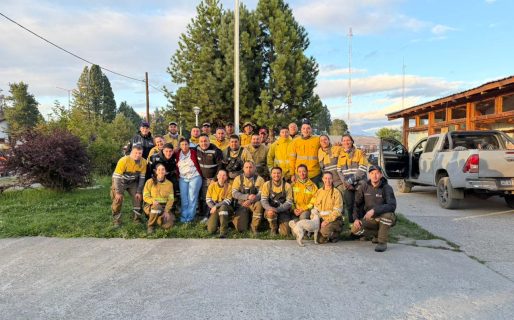 El Servicio Provincial destacó el profesionalismo de los brigadistas cordobeses tras su intervención
