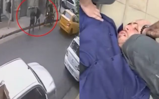 Vecinos atraparon a un motochorro que intentó robarle a un taxista