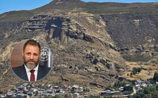 Glinski advirtió que Comodoro “está en riesgo geológico” y pidió declarar la emergencia