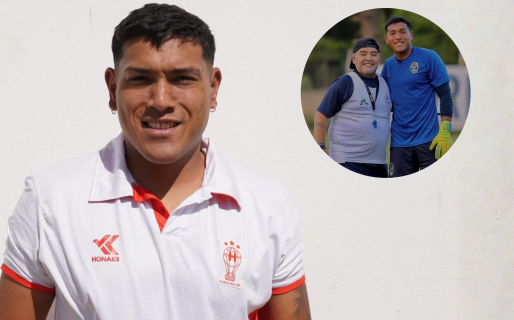 Quién es Kevin Vergara, el flamante arquero de Huracán que fue dirigido por Diego Maradona